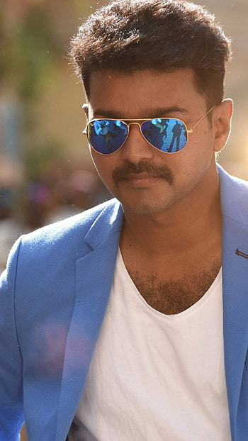 Thalapathy Vijay, Blue Goggle HD phone wallpaper