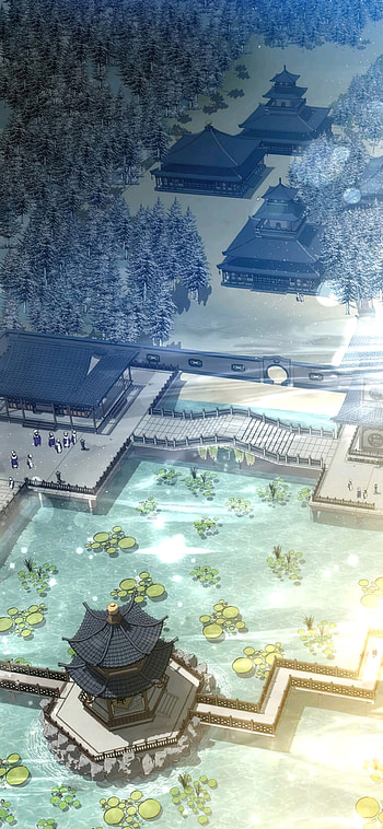 Ancient Building, metropolitan_area, roof, art, manhwa HD phone wallpaper