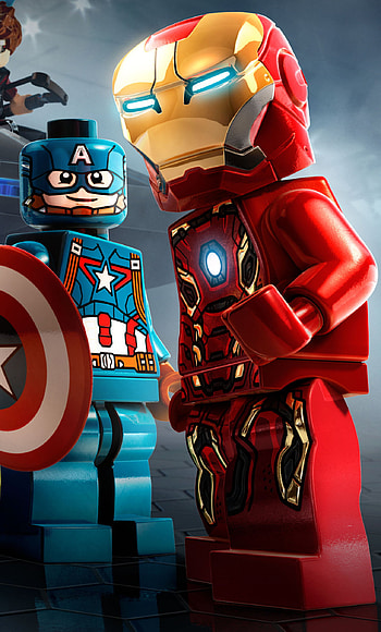 Avengers Lego, Assemble! Brick-built heroes, Dynamic , Superhero team-up HD phone wallpaper