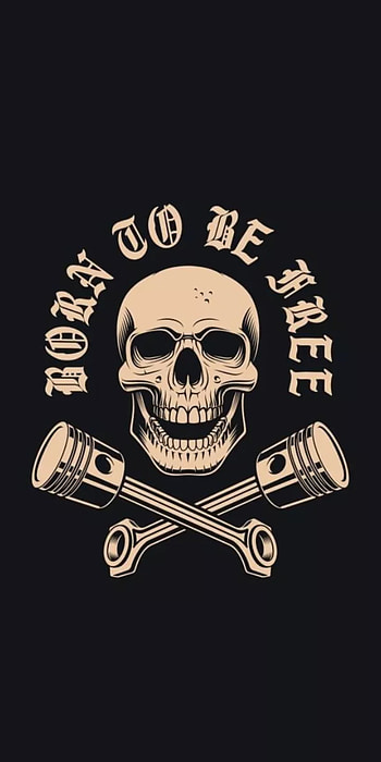 Born to be , road, bones, mc, motorcycles, fastcars, skull, highway, ride HD phone wallpaper