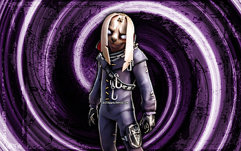 Nitehare, purple grunge background, Fortnite, vortex, Fortnite characters, Nitehare Skin, Fortnite Battle Royale, Nitehare Fortnite HD wallpaper