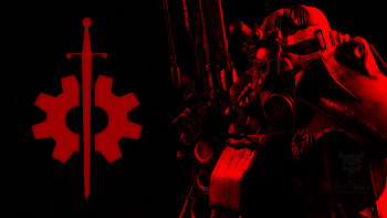Brotherhood Of Steel Outcasts Logo ... HD wallpaper