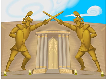 Olympus Coliseum, hearts, olympus, kingdom hearts HD wallpaper
