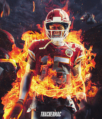 Patrick Mahomes NFL On Fire. Chiefs , Nfl football art, Patrick mahomes, Kansas City Chiefs Cool HD phone wallpaper