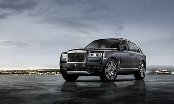 Rolls-Royce Cullinan, gray luxury car HD wallpaper