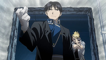 Riza Hawkeye, Roy Mustang, Anime, Fullmetal Alchemist HD wallpaper