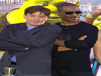 MIKE MYERS & EDDIE MURPHY, movies, action, actors, usa HD wallpaper