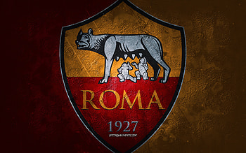 AS Roma, soccer, logo, football, emblem, crest HD wallpaper