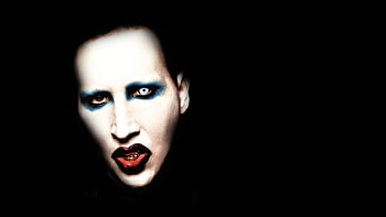 Marilyn Manson band, Iconic goth vibes, Music encyclopedia, Rock subculture HD wallpaper