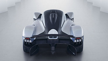 Top of car, Aston Martin Valkyrie, rear, hybrid car HD wallpaper