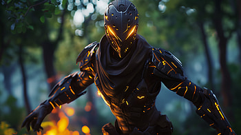 Fortnite : Cyber Knight, video game, Fortnite HD wallpaper