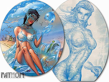 Fathom, girls, comics HD wallpaper