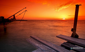 Por do sol, ceu, sol, bonito, mar, nuvens, natureza HD wallpaper