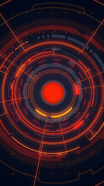 technology ., red, art HD phone wallpaper