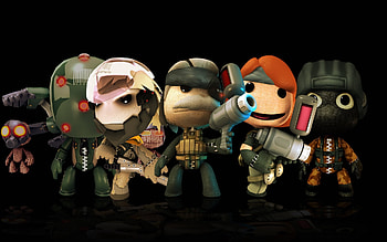 LBP Game, Metal Gear Solid crossover, LittleBigPlanet 3 HD wallpaper