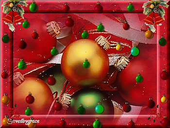 Christmas balls, ornament, holiday, christmas, red HD wallpaper