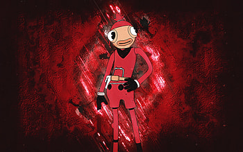 Fortnite Ruby Toona Fish Skin, Fortnite, main characters, red stone background, Ruby Toona Fish, Fortnite skins, Ruby Toona Fish Skin, Ruby Toona Fish Fortnite, Fortnite characters HD wallpaper