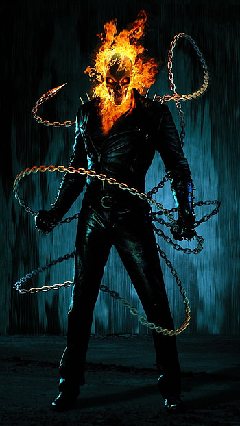 Ghost Rider, Marvel Character Superhero HD phone wallpaper