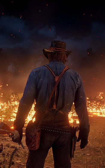 Arthur morgan, Arthur Morgan, video game, Red Dead Redemption 2 HD phone wallpaper
