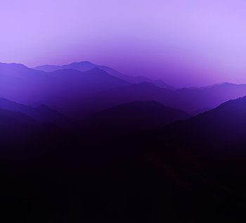 Artistic Mountainscape in Dreamy Purple Hues, artistic, mountain HD wallpaper