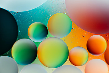 Abstract, Bubbles, Circles, Round, Gradient HD wallpaper