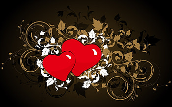Hearts, Love, Valentine's Day HD wallpaper