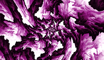 Abstract, Violet, Fractal, Stains, Spots, Purple, Intricate, Confused HD wallpaper