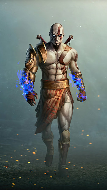 Salvation, God of War , Divine power, Unleashing chaos HD phone wallpaper