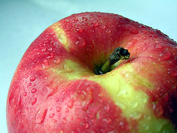 Food, Apples, Drops, Stains, Spots HD wallpaper