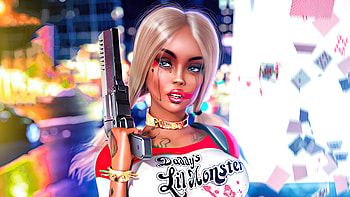 Cosplay Harley Quinn 2020, harley-quinn, superheroes, cosplay, artstation HD wallpaper