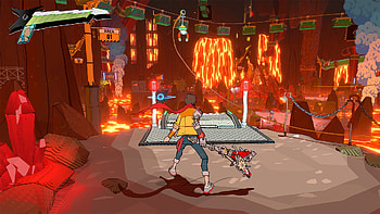 H1-Fi Rush Game Action Scene, video game, Hi-Fi Rush HD wallpaper