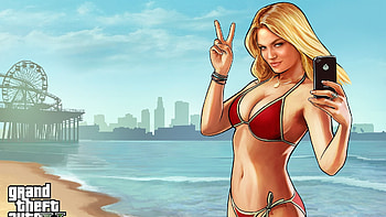 Bikini Girl Grand Theft Auto V GTA 5 Game Preview HD wallpaper