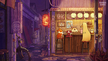 Doggie Corgi Live HD wallpaper