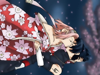 Sasuke and Sakura Formal Kiss, sasuke, naruto, kiss, sakura HD wallpaper