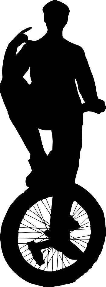 Unicycle sports, Unicycle silhouette, Transparent, Png HD phone wallpaper