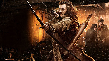 Lord of the Rings, The Hobbit, Bow and arrow, Luke Evans' Bard HD wallpaper