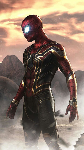 Spider-Man, Tom Holland, spider man, movie, Avengers: Infinity War HD phone wallpaper