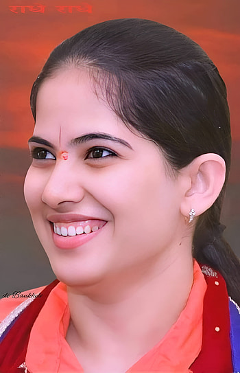 Jaya Kishori, motivational HD phone wallpaper