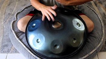 Zen handpan melodies, Meditative vibrations, Tranquil sounds, Musical peace HD wallpaper