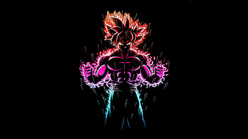 Dragon Ball Z Goku Ultra Instinct Fire , goku, anime, dragon-ball-z, artwork HD wallpaper