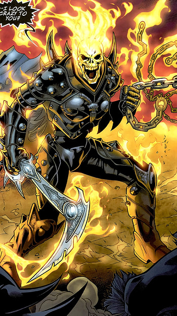 Ghost Rider, Superhero HD phone wallpaper