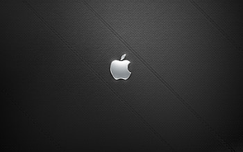 Leather Apple Logo HD wallpaper