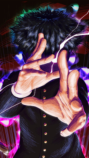 Mob, anime, psycho HD phone wallpaper