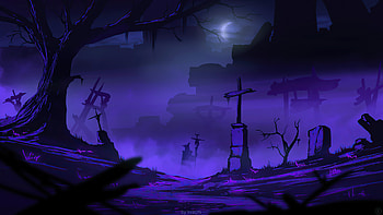 Darkness In Woods , artist, artwork, digital-art HD wallpaper