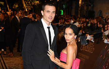 Karl Glusman movies, Zoe Kravitz wedding, Sweet ceremony, Marriage bliss HD wallpaper