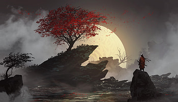 Remembering Ancestors, warrior, artist, artwork, digital-art, deviantart HD wallpaper