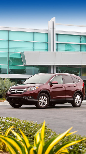 Honda Cr V, Red Honda Car HD phone wallpaper
