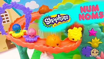 Shopkins Season 4 Meet Num Noms and Ride On Rollercoster - Play Video Cookieswirlc - YouTube HD wallpaper
