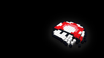 Mushroom Minecraft , minecraft, mushroom, games, dark, black, oled, video-games HD wallpaper