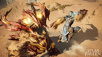video game, Atlas Fallen HD wallpaper